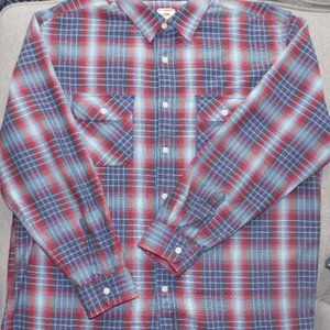 Pendelton Surf Men's Button-Down Plaid Shirt, XL